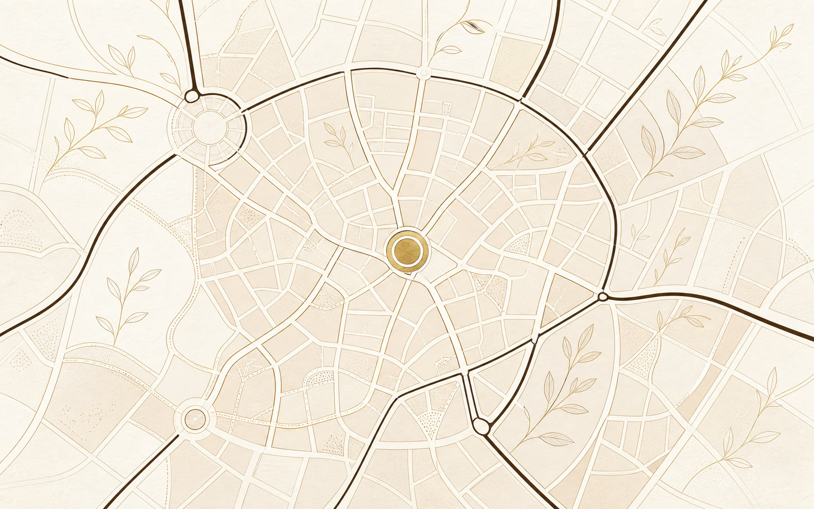 Carte illustrée d'Uccle à Bruxelles pour accéder à l'institut Elixivie